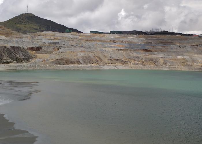 An example tailings dam