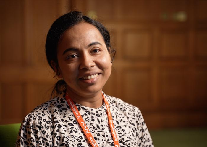 headshot of researcher Sabana Parvin