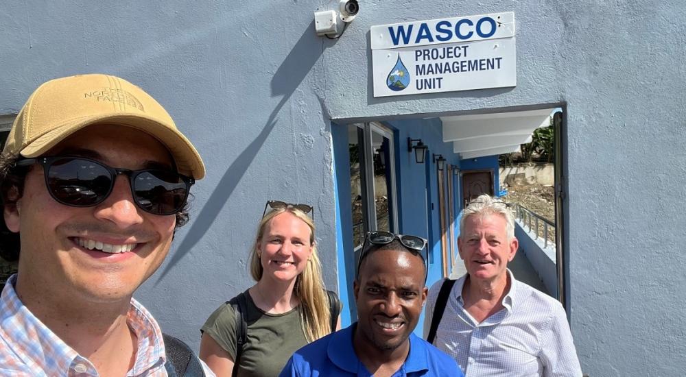 Wasco team in St Lucia